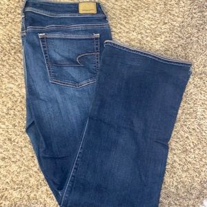 American Eagle “Kick Boot” jeans. Worn once.